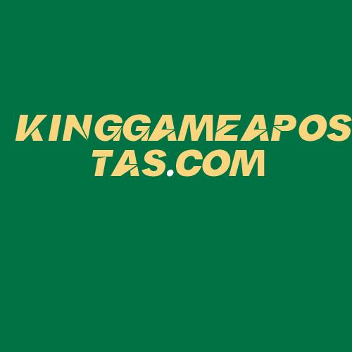 Logo da KINGGAMEAPOSTAS